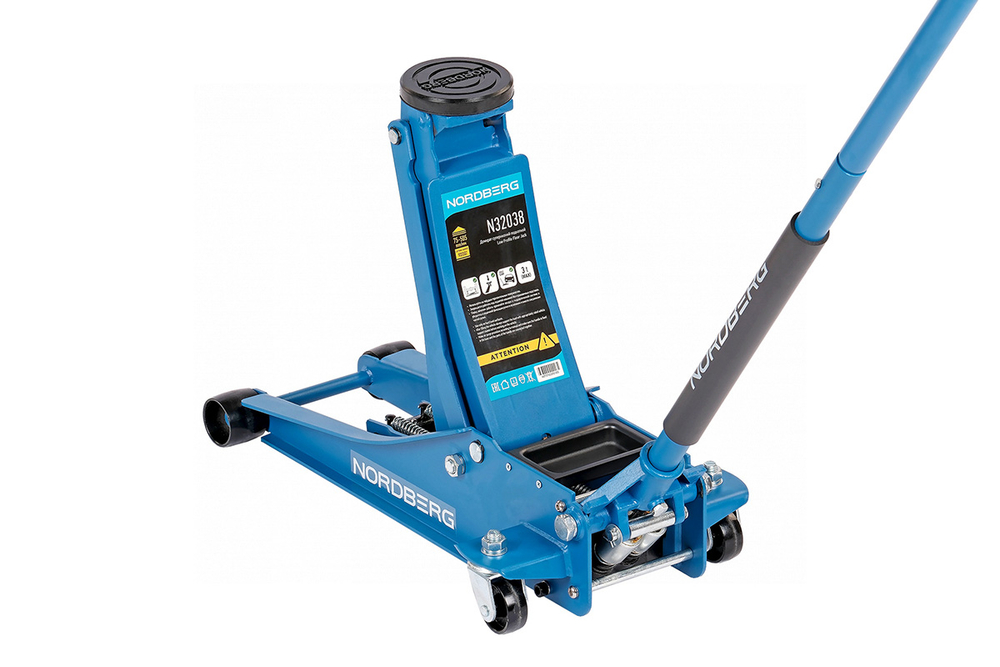 NORDBERG (N32038) Домкрат подкатной 3 т, супернизкий подхват