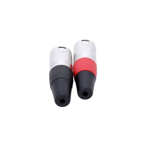 Adam Hall K3CXM3PAIR - разъем XLR (M), пара, красный/черный