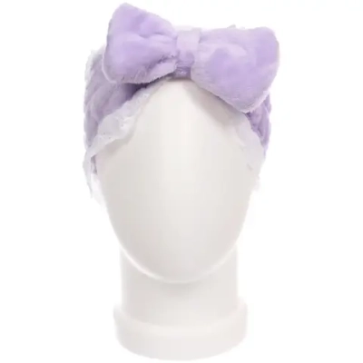Повязка на голову «МАРМЕЛАД», цвет сиреневый, 20*8.5см (ZIP пакет)