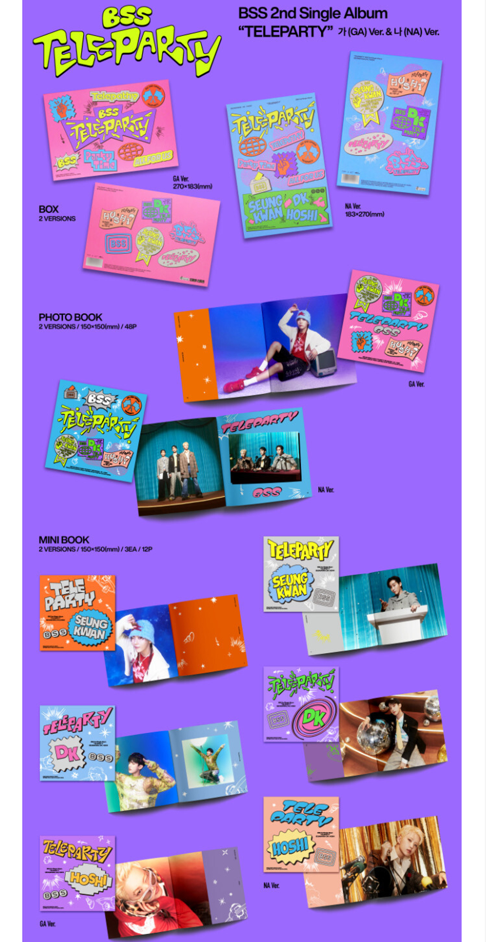Альбом BSS - 2nd Single [TELEPARTY]