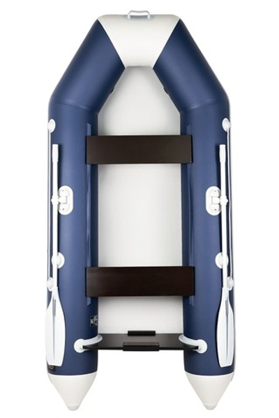 Лодка ПВХ АКВА 2800 Синий - серый