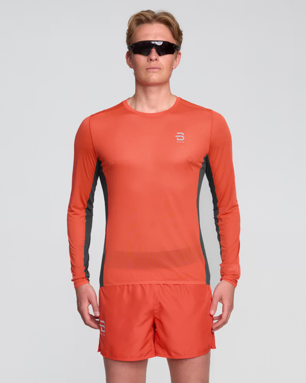 Лонгслив мужской Bjorn Daehlie Long Sleeve Air Lava Red