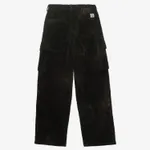 Брюки Меч Corduroy Cargo Black Moss темно-зеленые