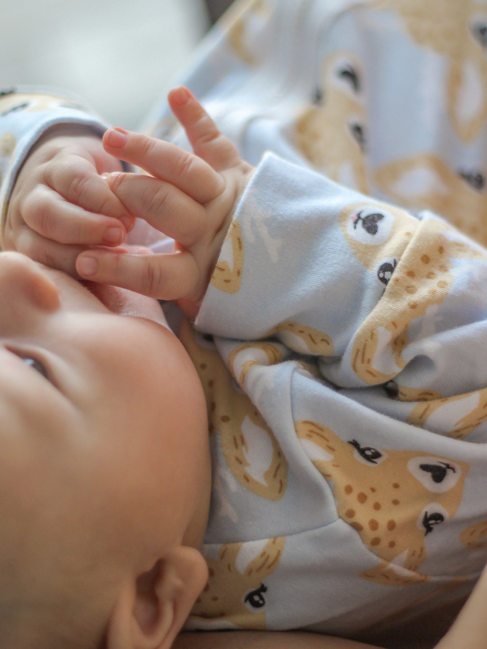 Спальный мешок Mjölk Оленята NEW