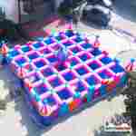 Надувной лабиринт «Сахарная Фантазия»,  9×9×2 м