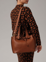 Кожаная сумка Deboro 31002 коричневый фундук