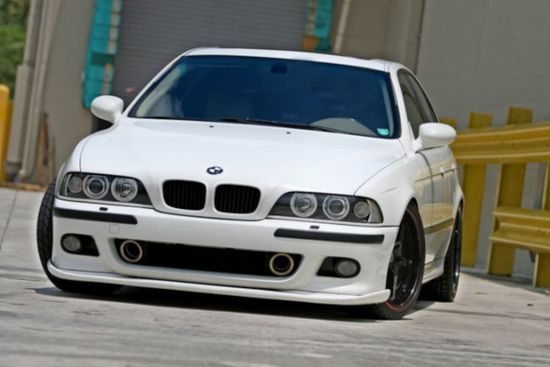 Юбка переднего бампера V.2 для BMW 5 E39 1995-2001