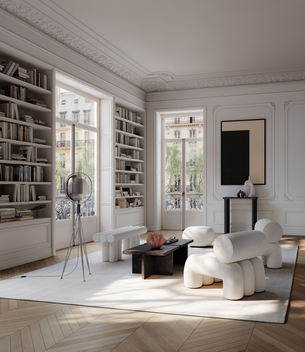 Торшер 101 Copenhagen Pearl Floor Lamp, Chrome, хром