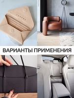 Экокожа 450 г/м² 140 см / 2 метра, KN.07 цв.черный