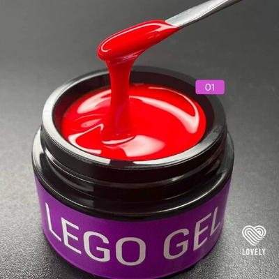 LOVELY Гель для наращивания и укрепления Chilly 01, 15 гр