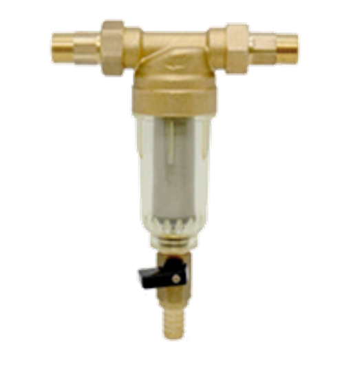 Filter TIM JH1004 1/2" without pressure gauge with glass body