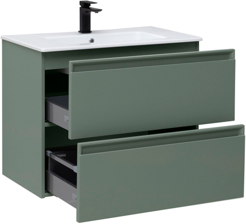 Тумба с раковиной Allen Brau Eclipse 1.E1002.CGM 80 cement grey matt