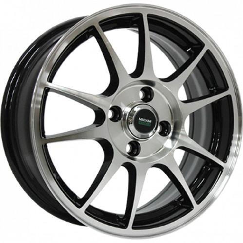 Megami MGM-5 6x15 4x100 ET 40 Dia 67.1 (BKF)