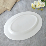 Блюдо овальное 25см "Wave classic" Без деколи (50236)