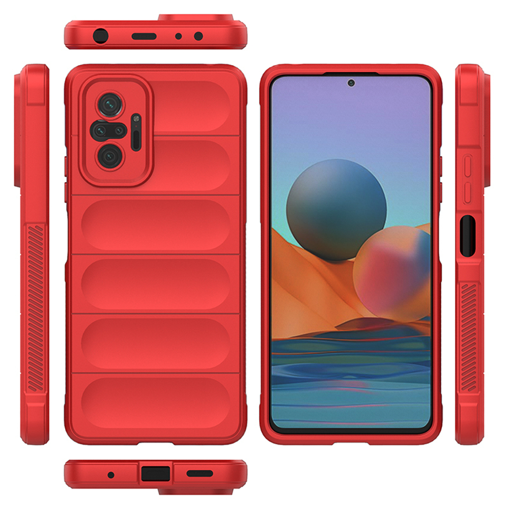 Противоударный чехол Flexible Case для Xiaomi Redmi Note 10 Pro