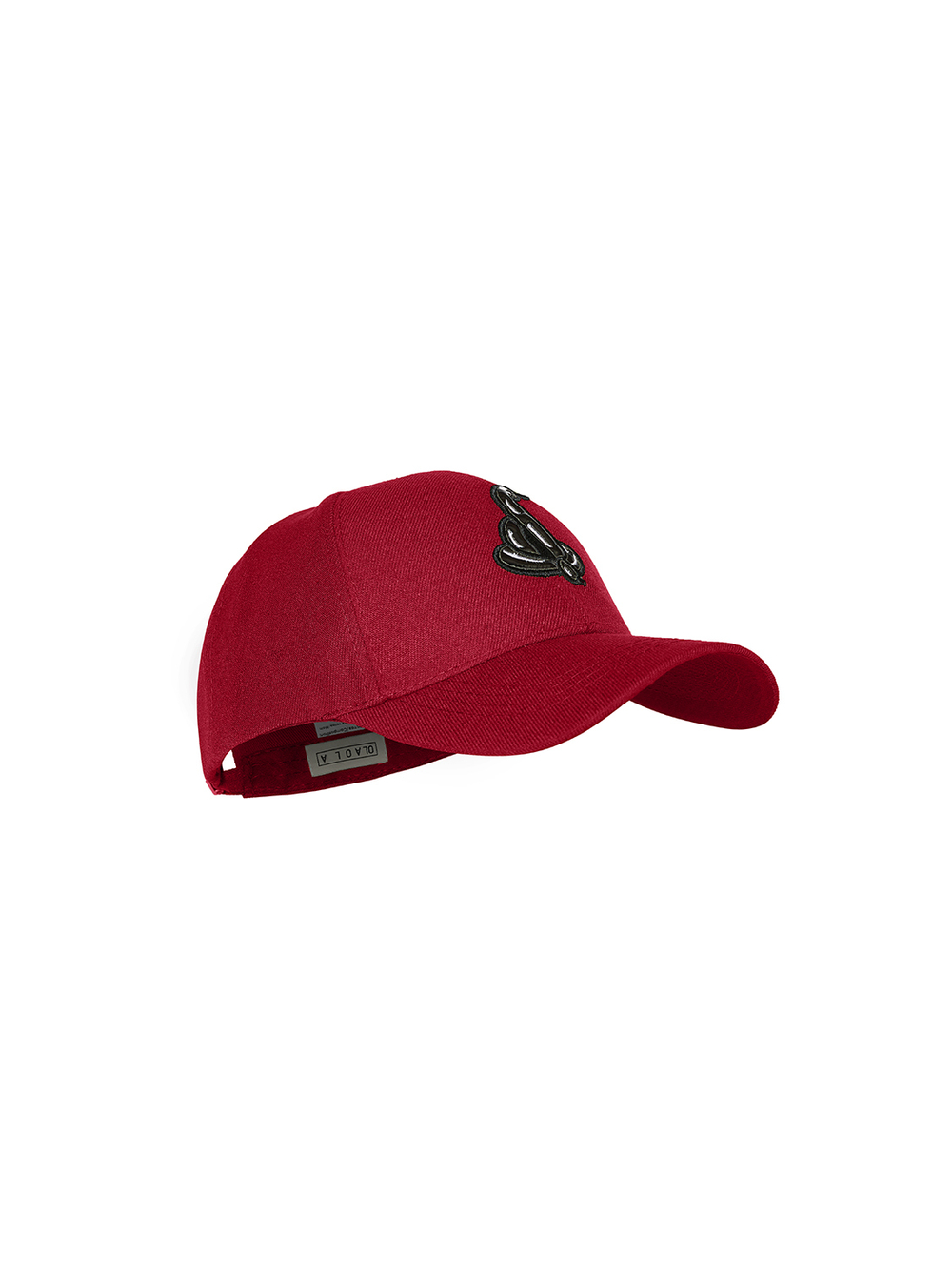 Кепка бордовая с вышивкой OLA OLA