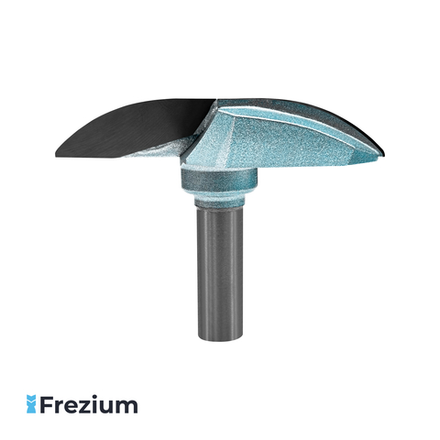 Пазовая фасонная фреза по дереву "Frezium" (82,6x12x12,7x61; PFZ-800-82.6)