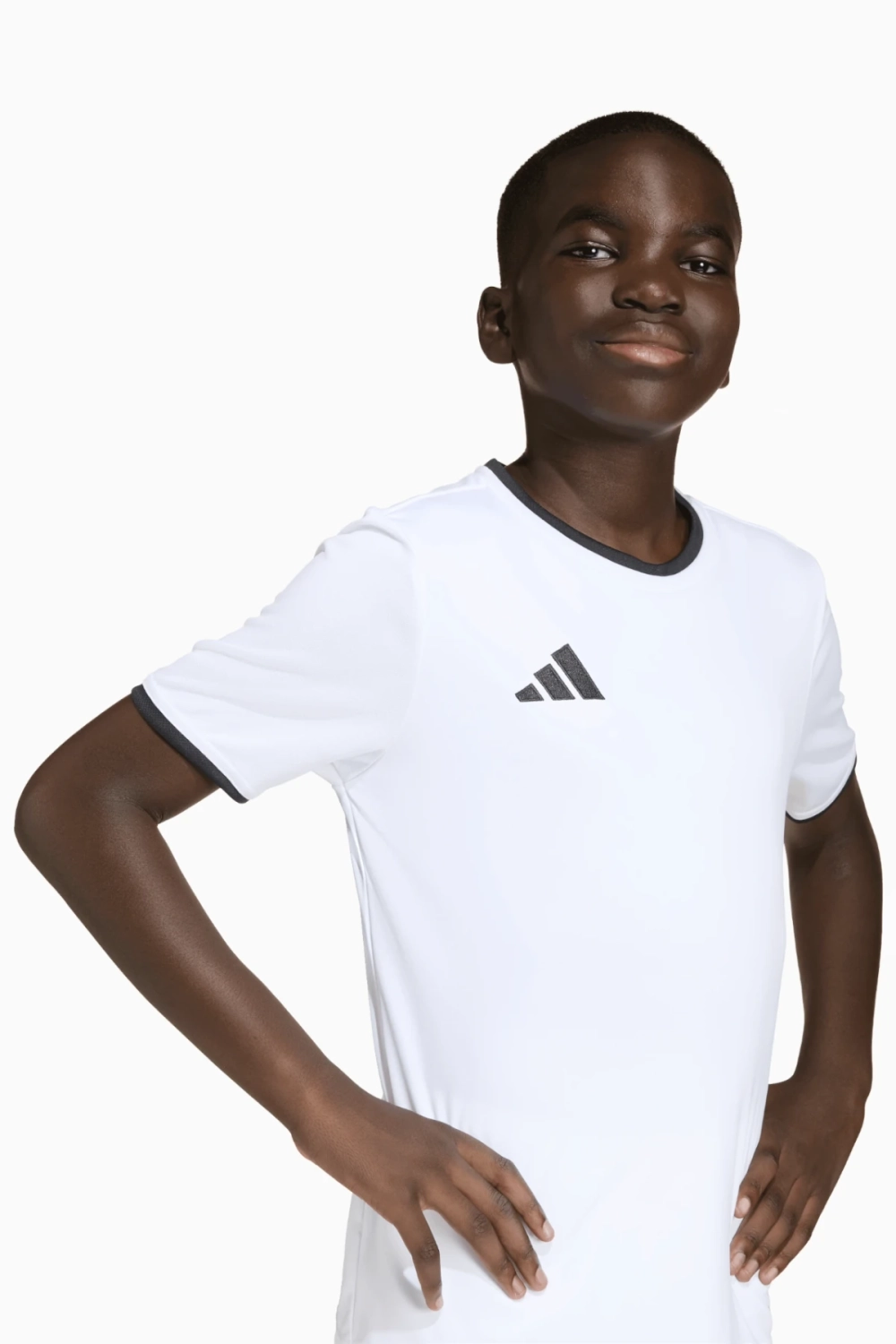 Футболка adidas Entrada 26 Junior - белый