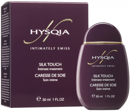 Hysqia Silk Touch Intimate Treatment Увлажняющая эмульсия "Прикосновение шелка" с золотистым чехлом, 30 мл