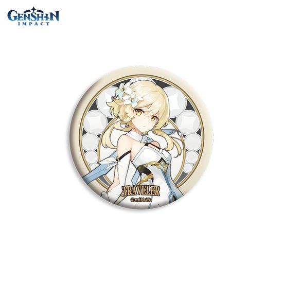 Значок Can Badge Traveler Lumine 6972957482663