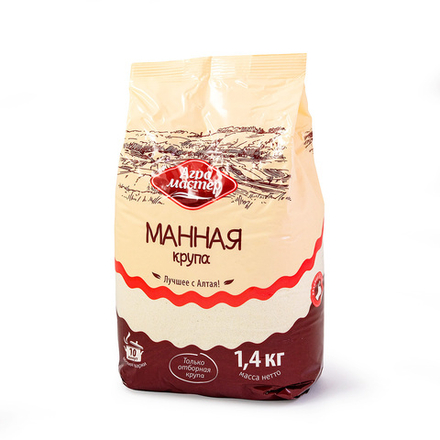 Крупа Манная Агромастер 1,4 кг