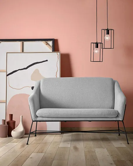 Диван Brida светло-серый от La Forma | Купить в Hallberg.ru