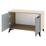 Прихожая с зеркалом комплект мебели Сатин 280х41,1х220 см