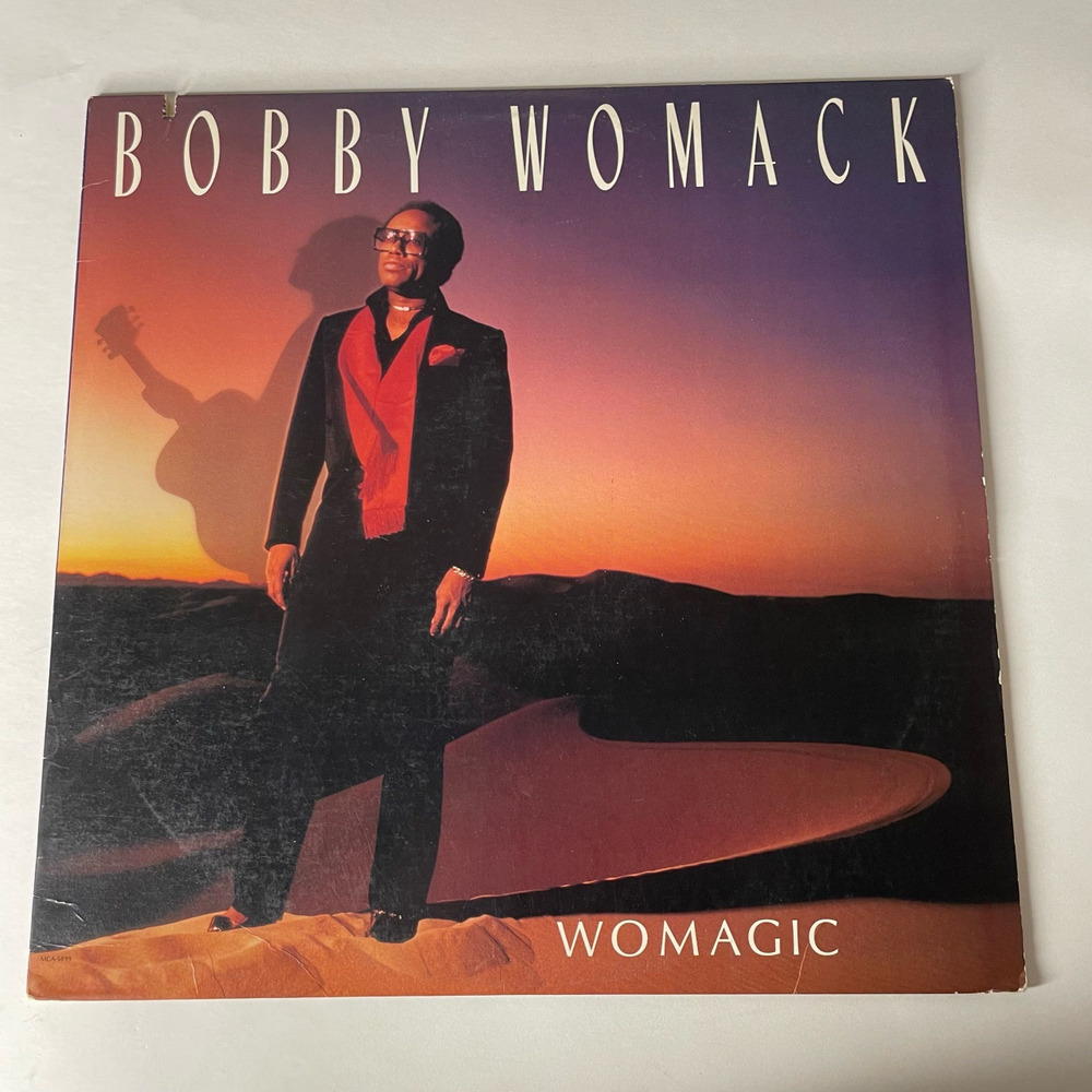 Винтажная виниловая пластинка LP Bobby Womack Womagic (США 1986)