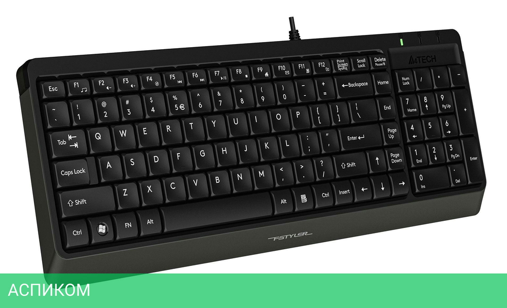 Набор периферии A4Tech Fstyler F1512 Black