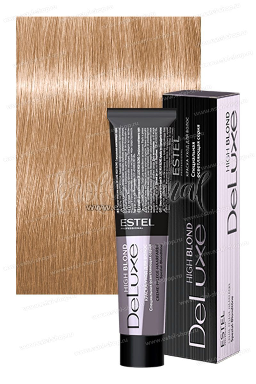 Estel DeLuxe High Blond 136 Золотисто-фиолетовый блондин ультра 60 мл