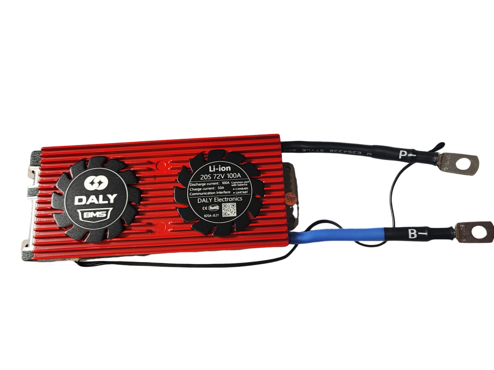 Плата контроля BMS Smart  Li-Ion  20S 72V 100A