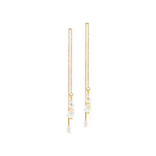 Серьги Coeur de Lion Crystal-Gold 4633/20-1816