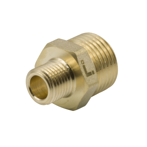 Ниппель переходной 1/2'' - 1/4'' нар/нар ЛАТ LEXLINE 15-8