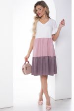 Платье "Летний поцелуй" (пыльная роза) П9054 LT Collection (Акция)