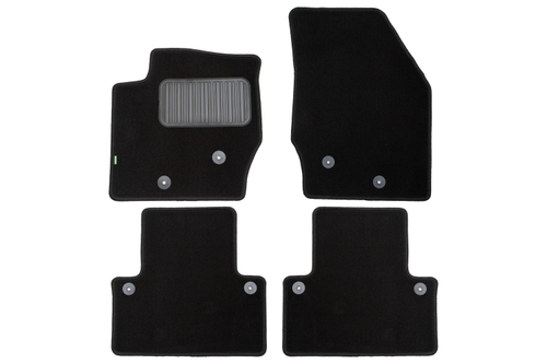 Коврики в салон Klever Standard VOLVO XC90 АКПП 2002-2006, 2006-2014, внедорожник , 4 шт. (текстиль) Klever.KLEVER02500401210KH