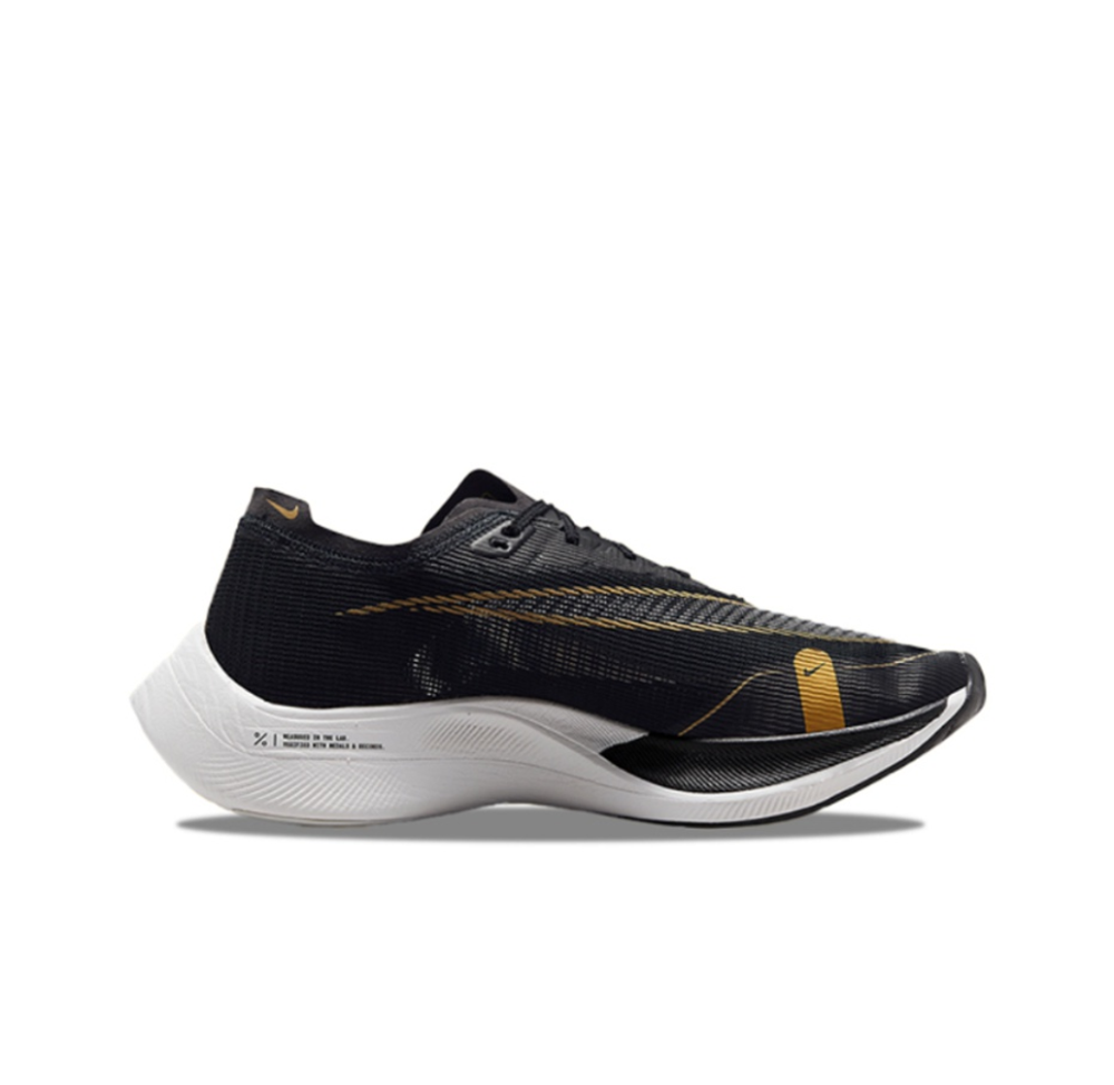 Мужские кроссовки Nike ZoomX Vaporfly Next 2 'Black Metallic Gold Coin' CU4111-001