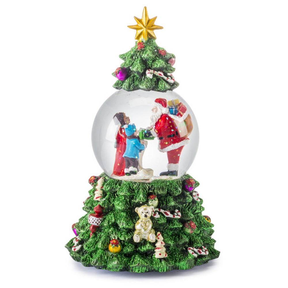 Фигурка 12Х19см Музыкальный шар вращающаяся Lamart