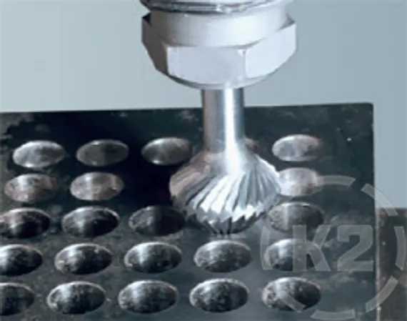 Комбинированная борфреза Karnasch конус 90° + конус 90°