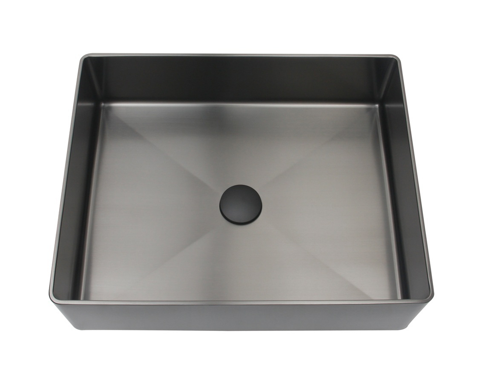 Раковина AltroBagno Accordo 001010 MtGr из нержавеющей стали