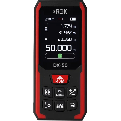 Лазерный дальномер DX-50 RGK 723368