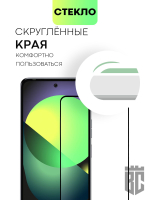 Защитное стекло BROSCORP для Tecno Pova 4 оптом (арт. TCN-POVA4-FSP-GLASS-BLACK)