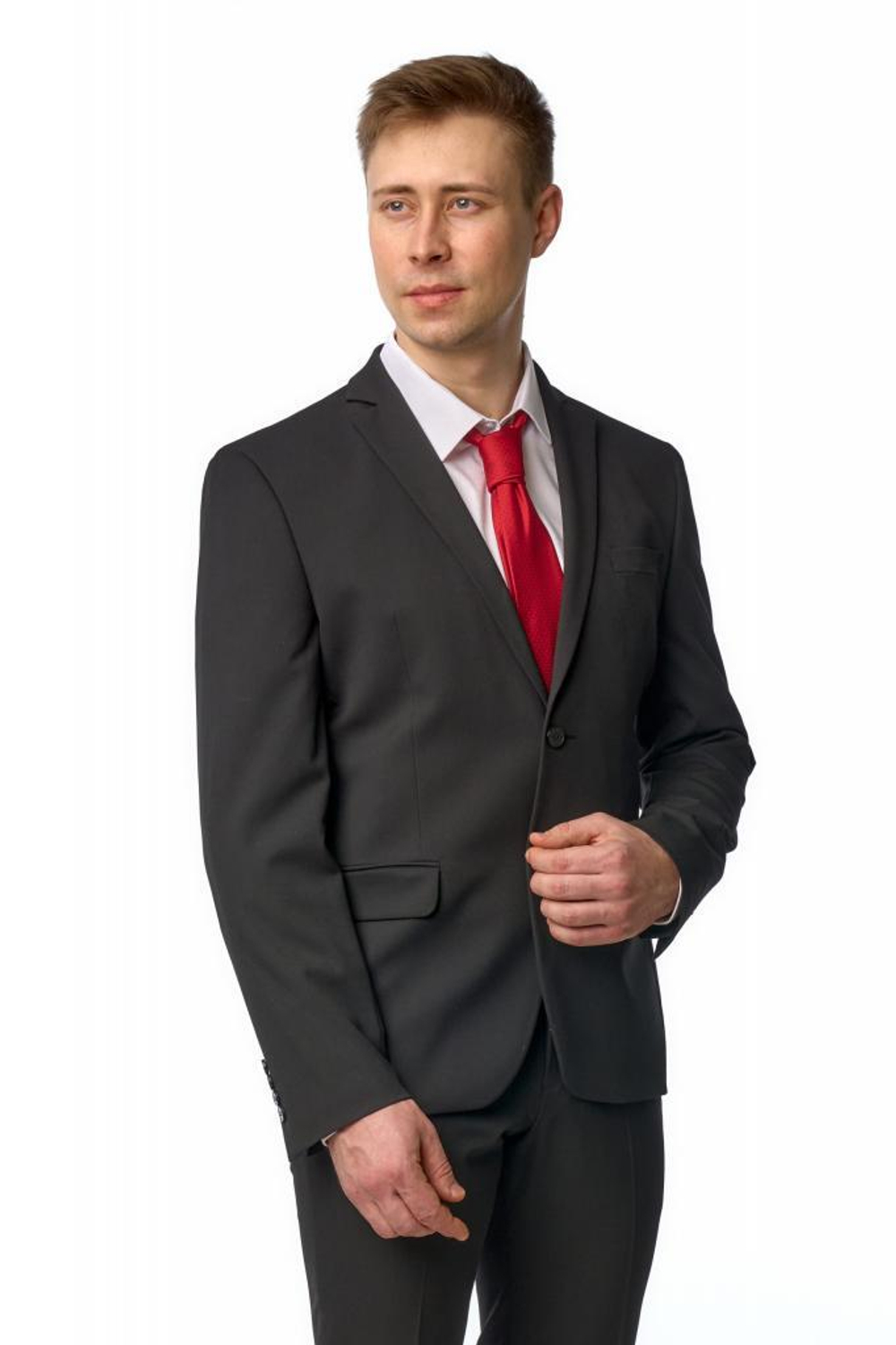Костюм VAN CLIFF collection "Бермут блэк мульти" (ПХХ/75КБ)