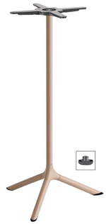 Стол ламинированный барный Scab Design Tripe, тортора, белый