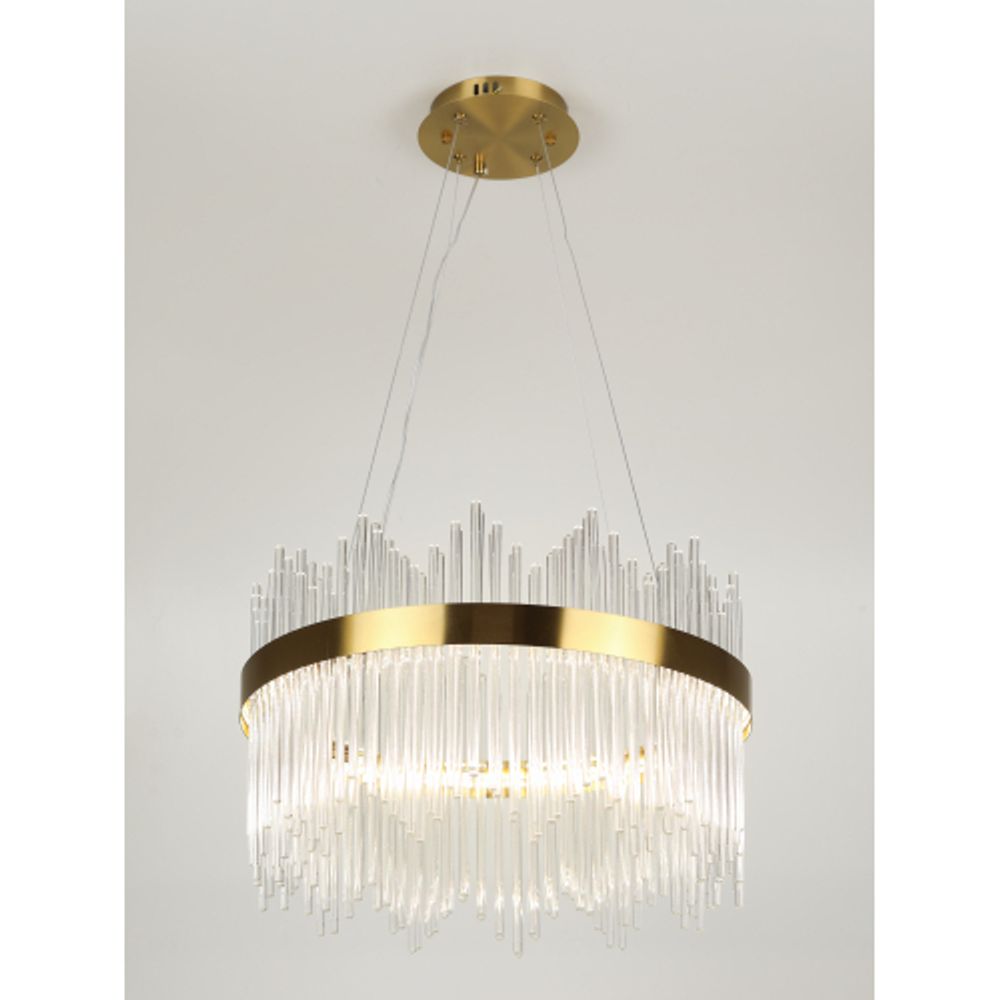 Люстра Rivoli Gwen 6192-201 подвесная светодиодная LED 3000-6300К 112 Вт с пультом | Rivoli