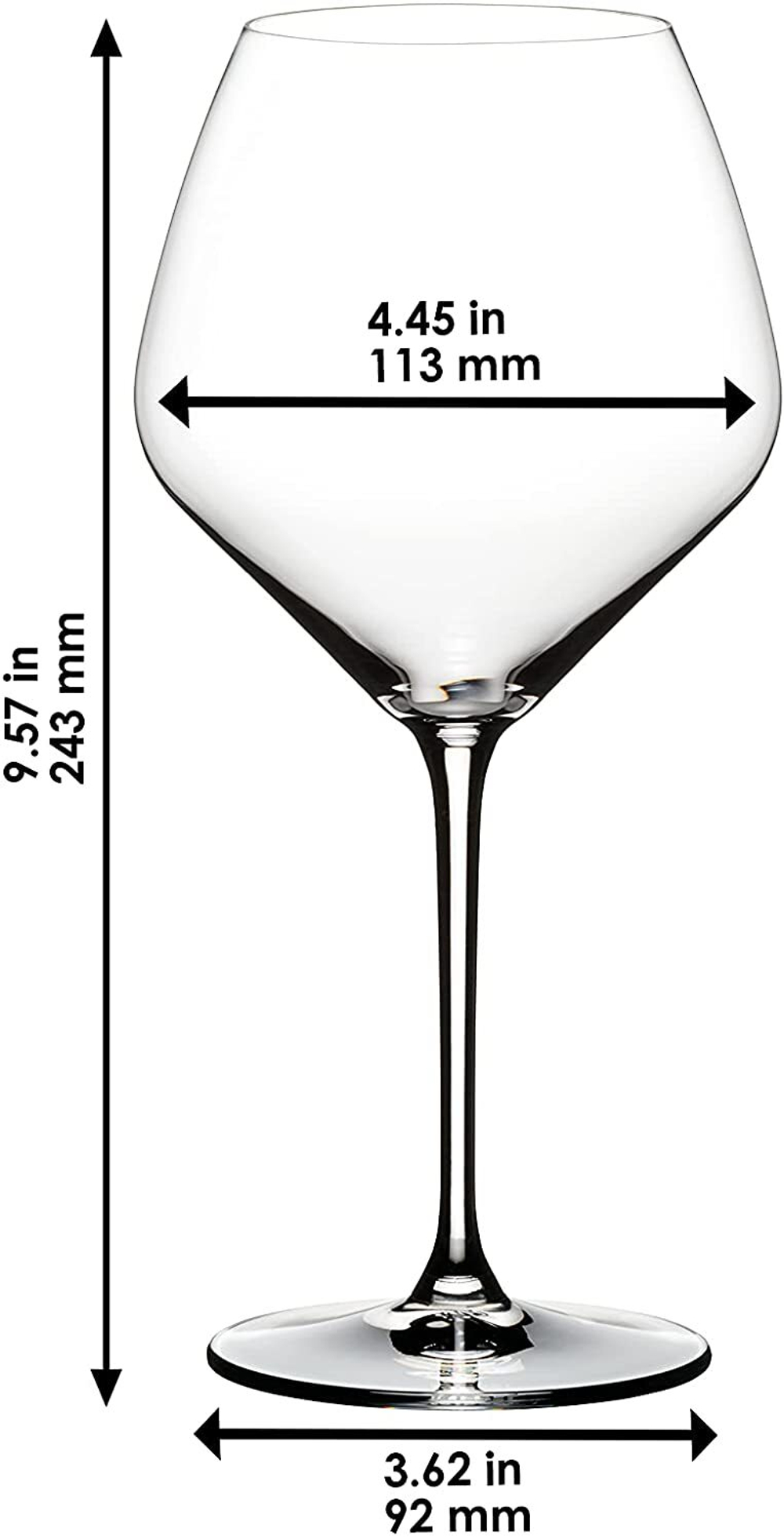 Бокалы для вина Heart to Heart Pinot Noir 770 мл Riedel - набор из 4-х бокалов