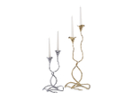 Mukul Goyal Подсвечники малые ИДЕН (2 предмета), хром MG304