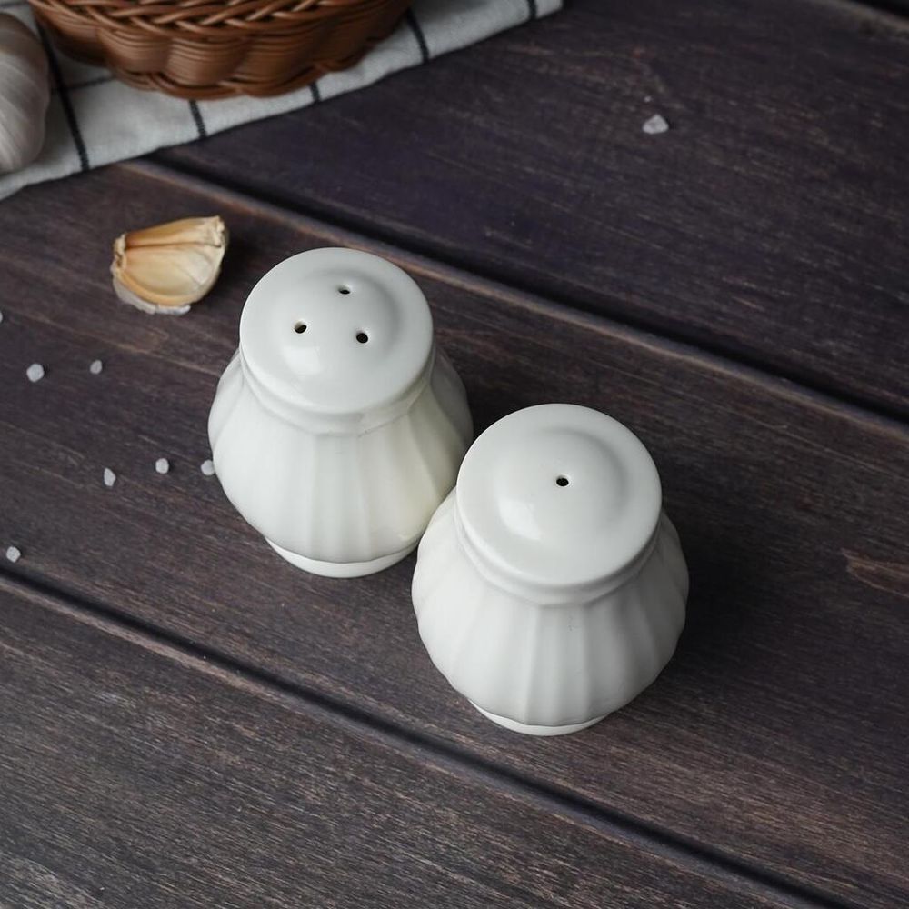 Набор для специй 2 предмета Солонка/Перечница d 5,9 см h8,2 см Bella Noble [1]