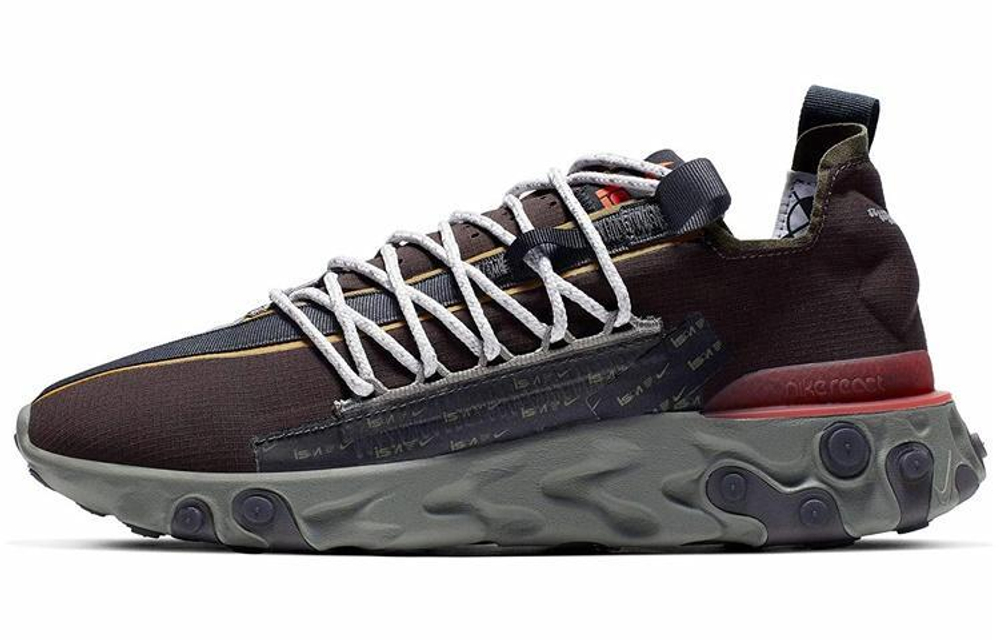 Кроссовки Nike Ispa React Low Velvet Brown