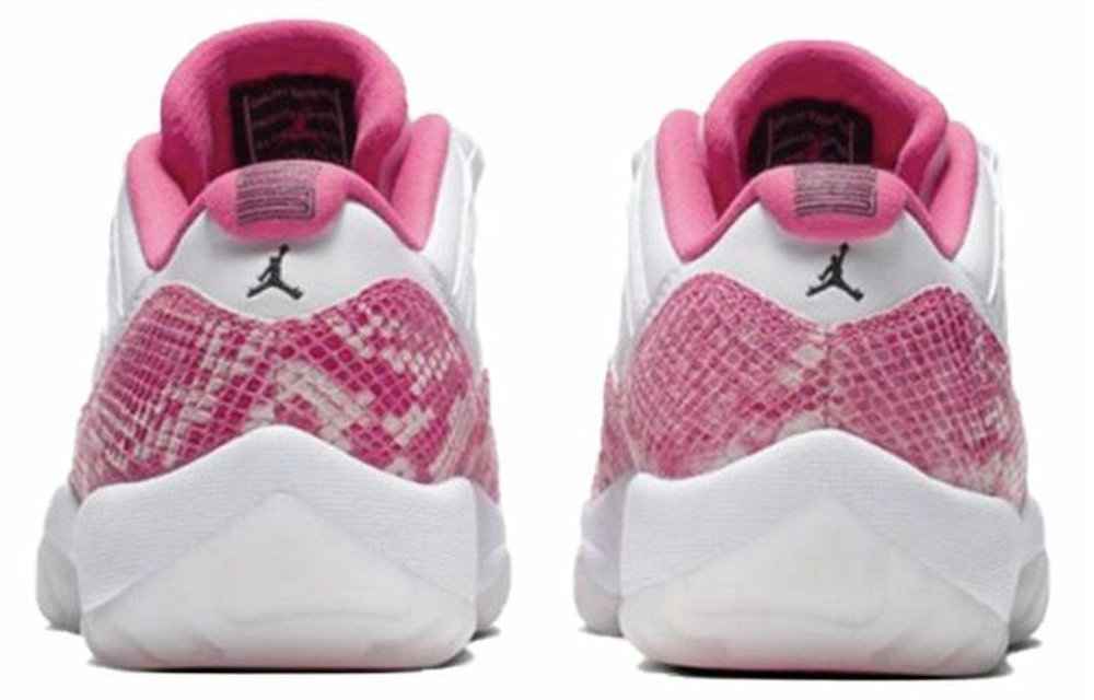 Кроссовки Jordan Air Jordan 11 Pink Snakeskin (Женская размерная сетка)