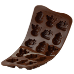 Форма для приготовления конфет choco winter силиконовая